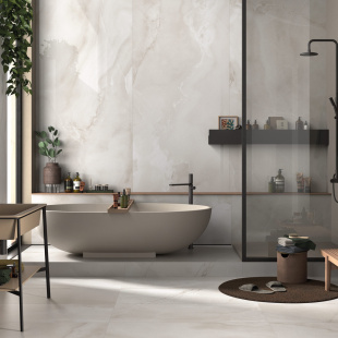 Керамогранит Imola Ceramica The Room Absolute White Onyx (60x120) арт. AbsWh612LP
